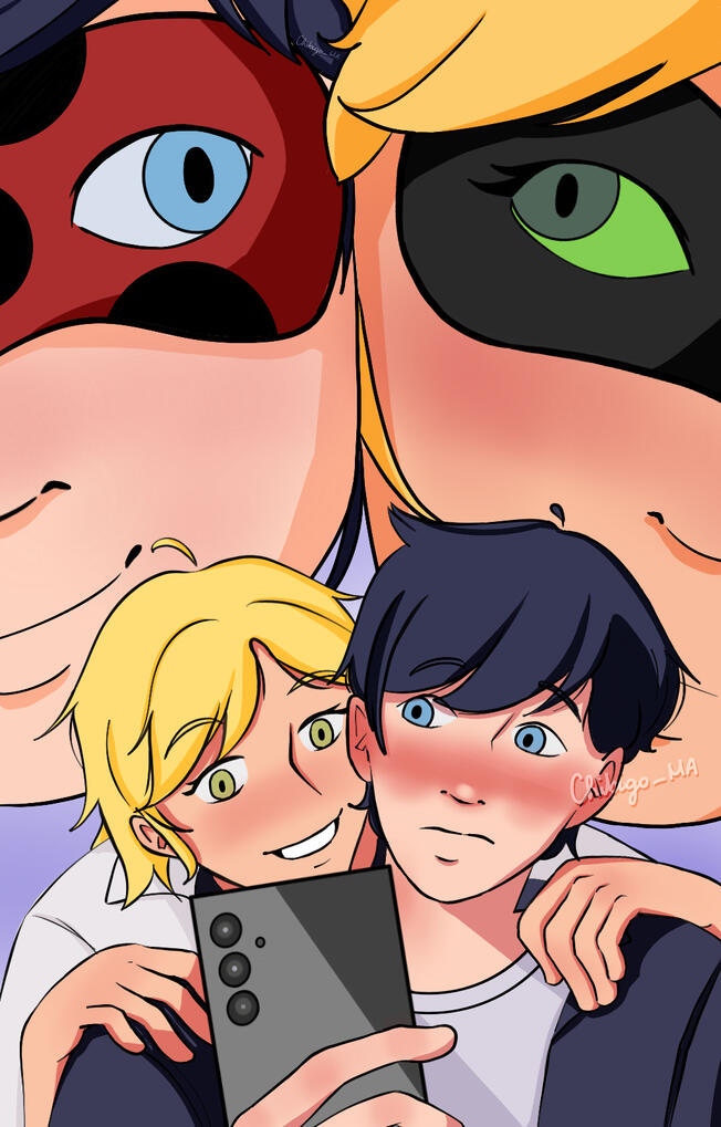 Genderbend! Adrien Agreste and Marinette Dupain-Cheng. Genderbend! Adrien Agreste and Marinette Dupain-Cheng.